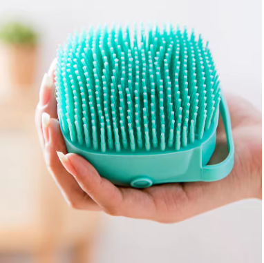 Pawsy BathBrush – Escova de Banho para Pets em Silicone Macio